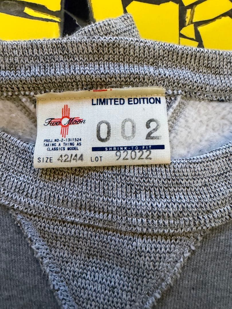 TWO MOON 杢グレー トレーナー 42/44