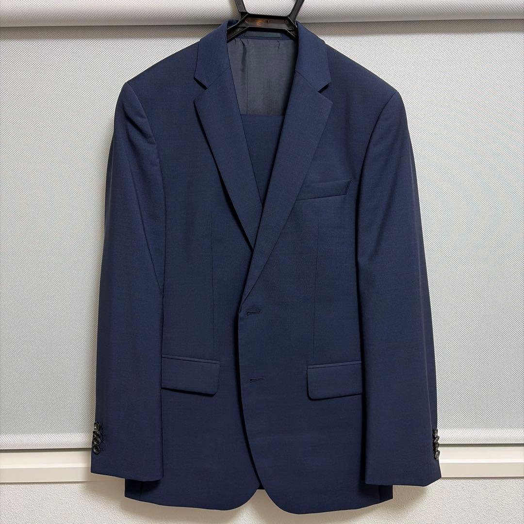 BOSS ネイビー ビジネススーツ
