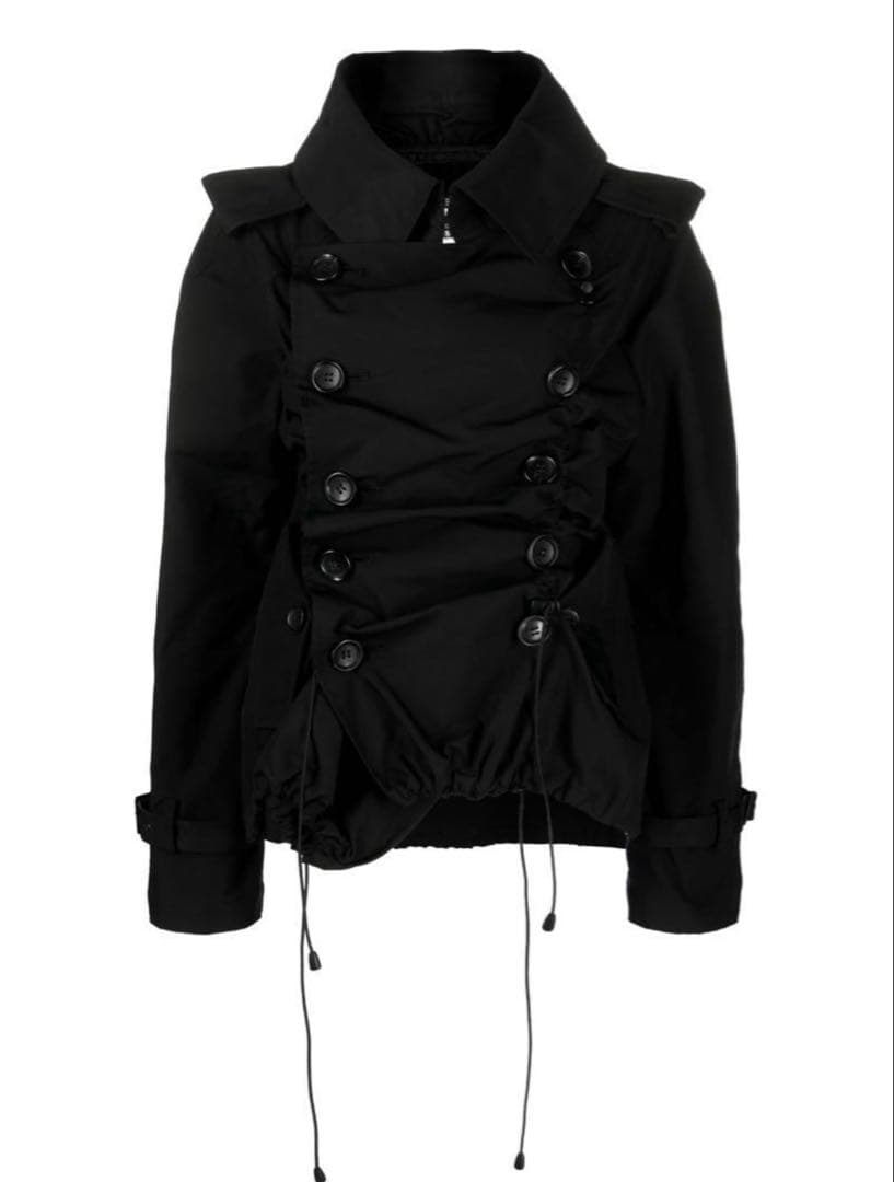 コムデギャルソン ジュンヤワタナベ ギャザー モッズコート　シャーリング