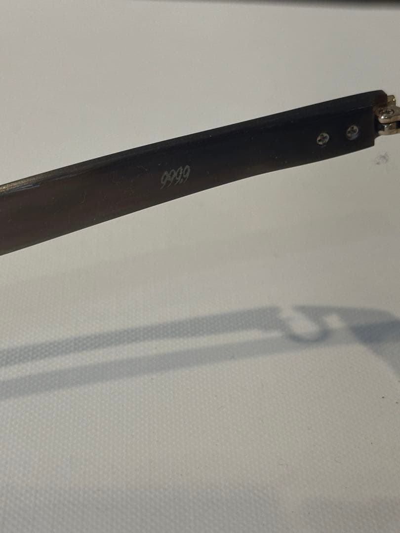 9999 メガネ バッファローボーン　M-018F 18J