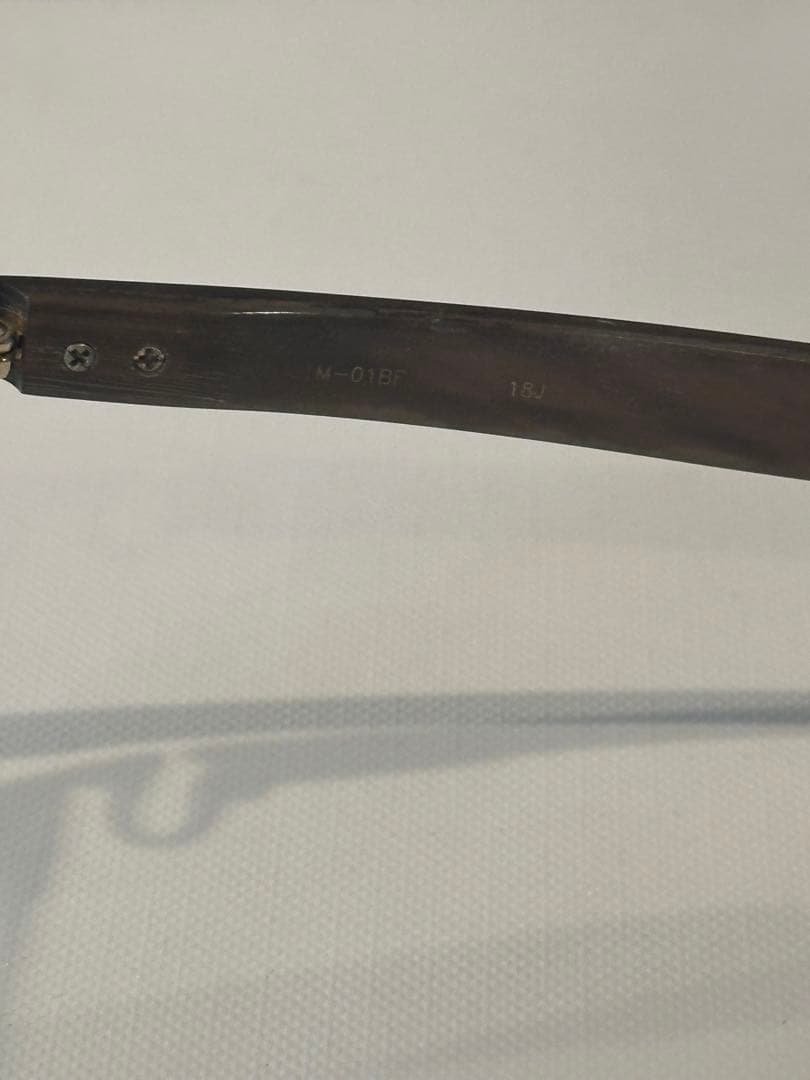 9999 メガネ バッファローボーン　M-018F 18J