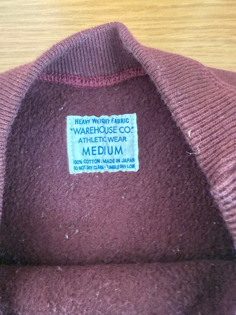 WAREHOUSE Lot483 TCU FROGS リバースウィーブ　M