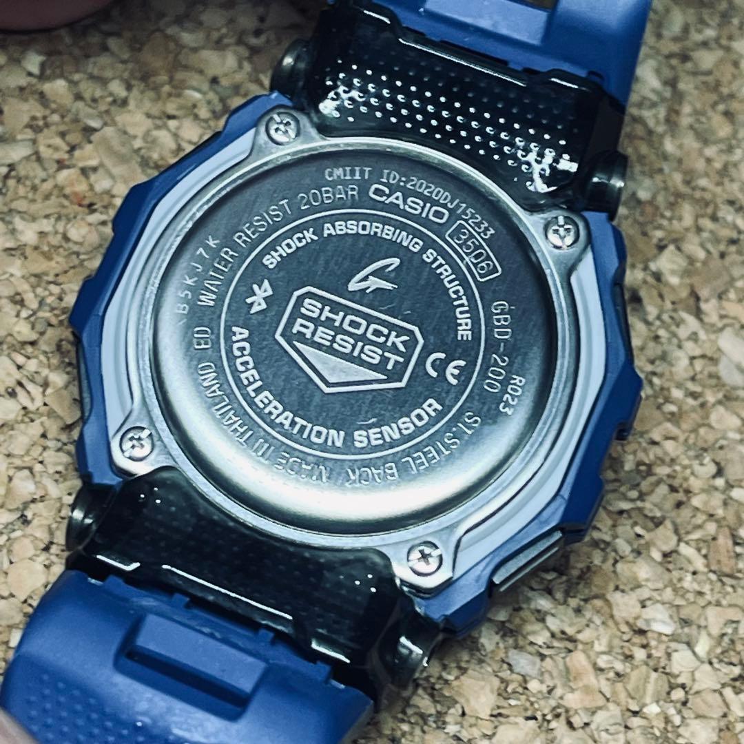 カシオ G-SHOCK GーSQUAD /GBDー200ー2JFモバイルリンク