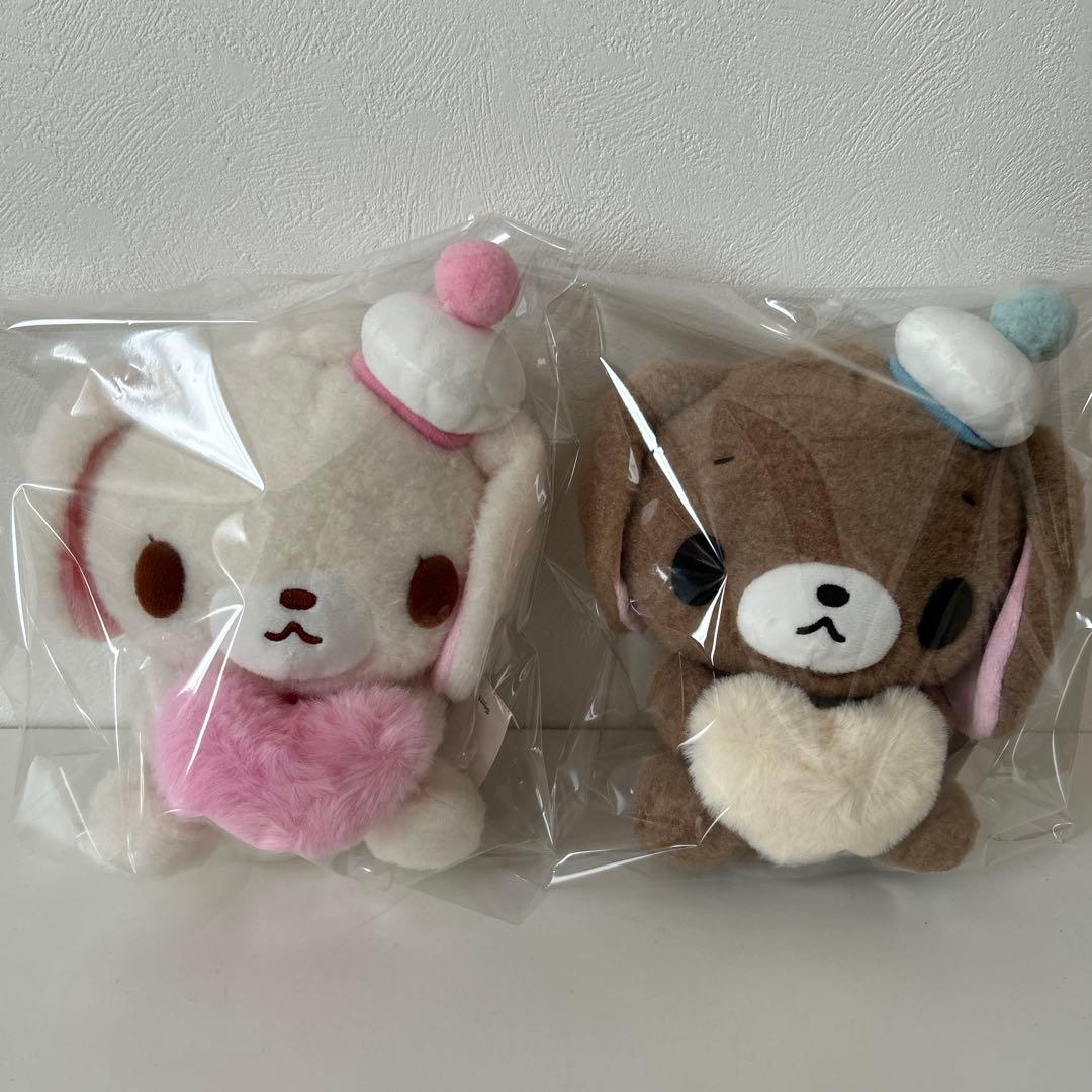 シュガーバニーズ　ぬいぐるみ　平成うまれキャラクターふわふわハート