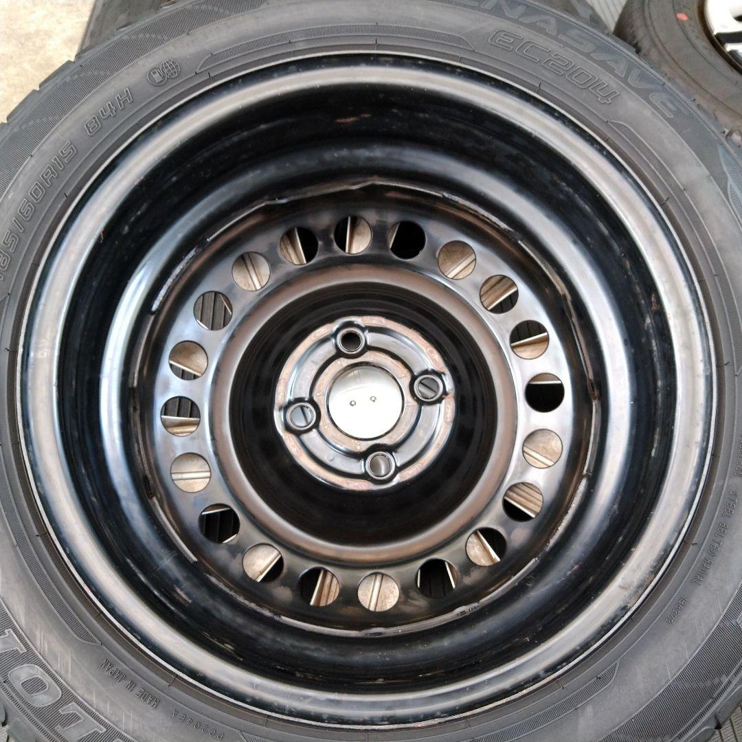 ★Ak ホンダ 純正スチールホイール 185/60R15 ダンロップ 4本