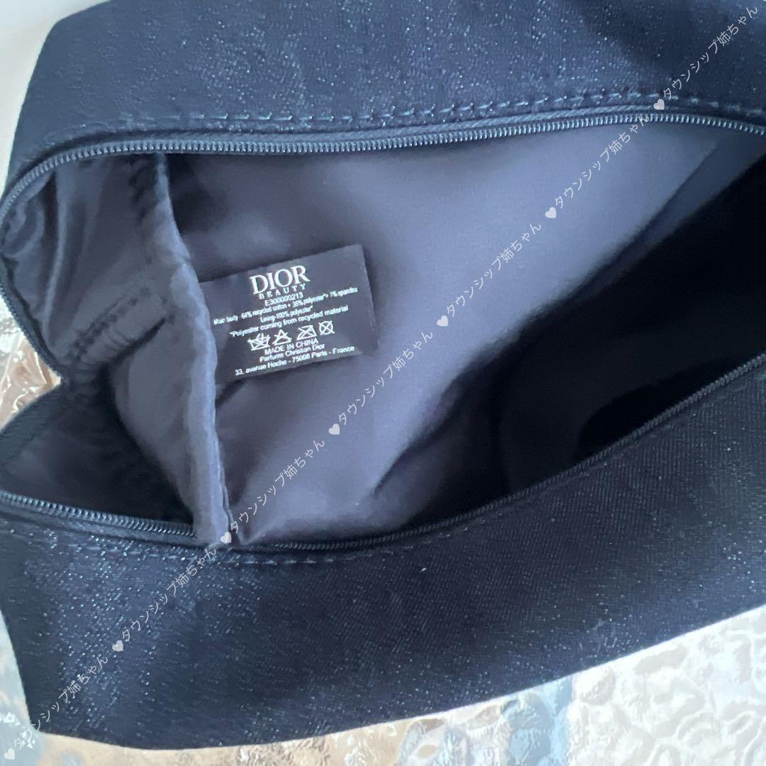 ディオール 2025年父の日限定　ノベルティ　トラベルポーチ　デニム