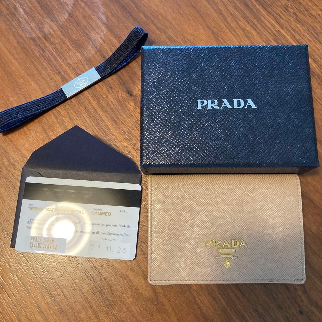m♡ さま専用　PRADA サフィアーノレザー 名刺入れ CAMMEO