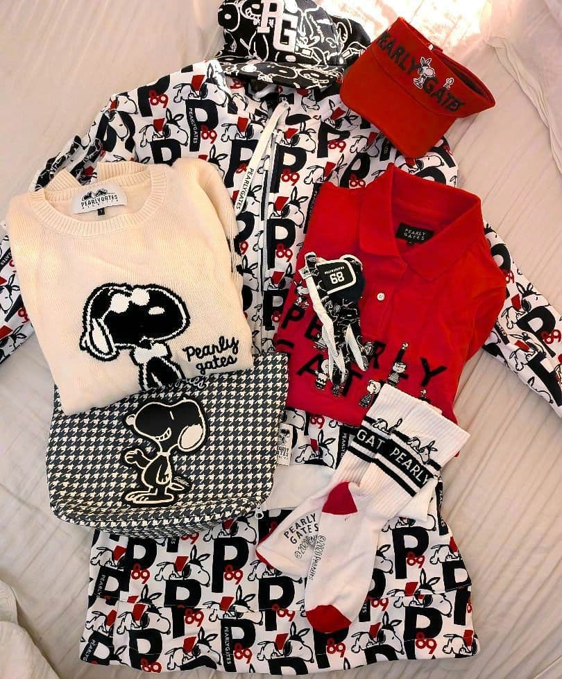 パーリーゲイツ スヌーピー ゴルフウェアなど色々セット