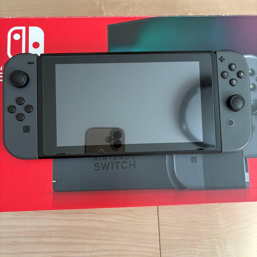 Nintendo Switch 本体 グレー 新モデル