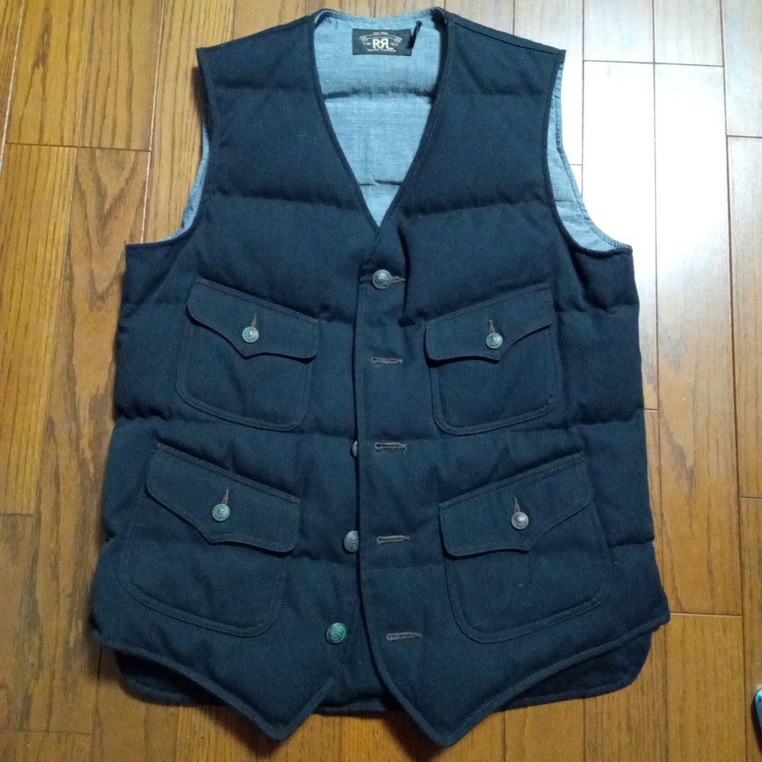 DOUBLE　RRL　ダウンベスト　アメリカサイズSサイズ（Мサイズ）