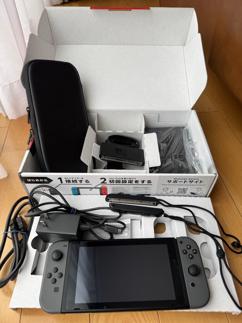 Nintendo Switch 2017年製 初期化済み グレー
