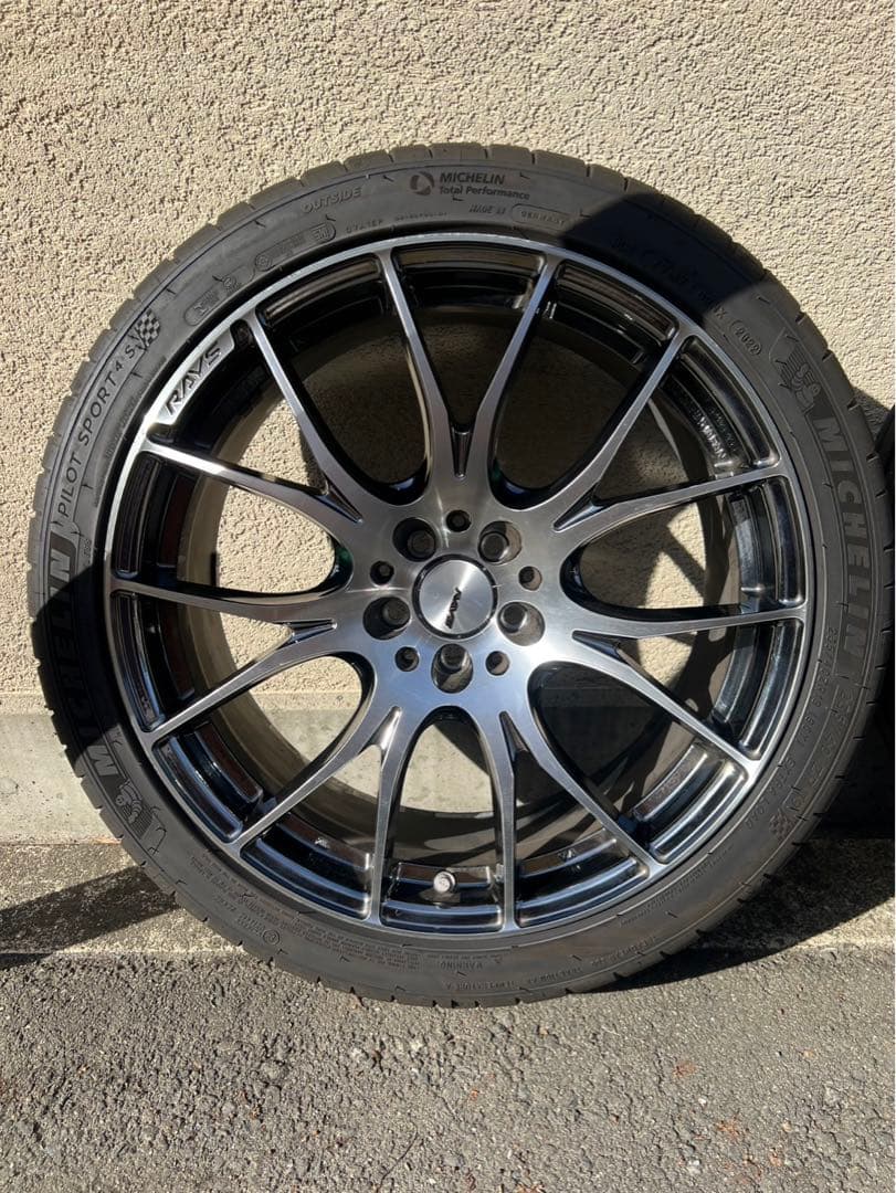 ひろ、Rays.19インチホイールタイヤセット