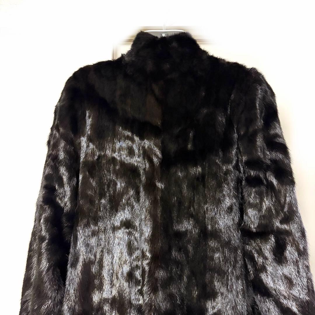 SAGA MINK superb quality ファーコート　ロングコート