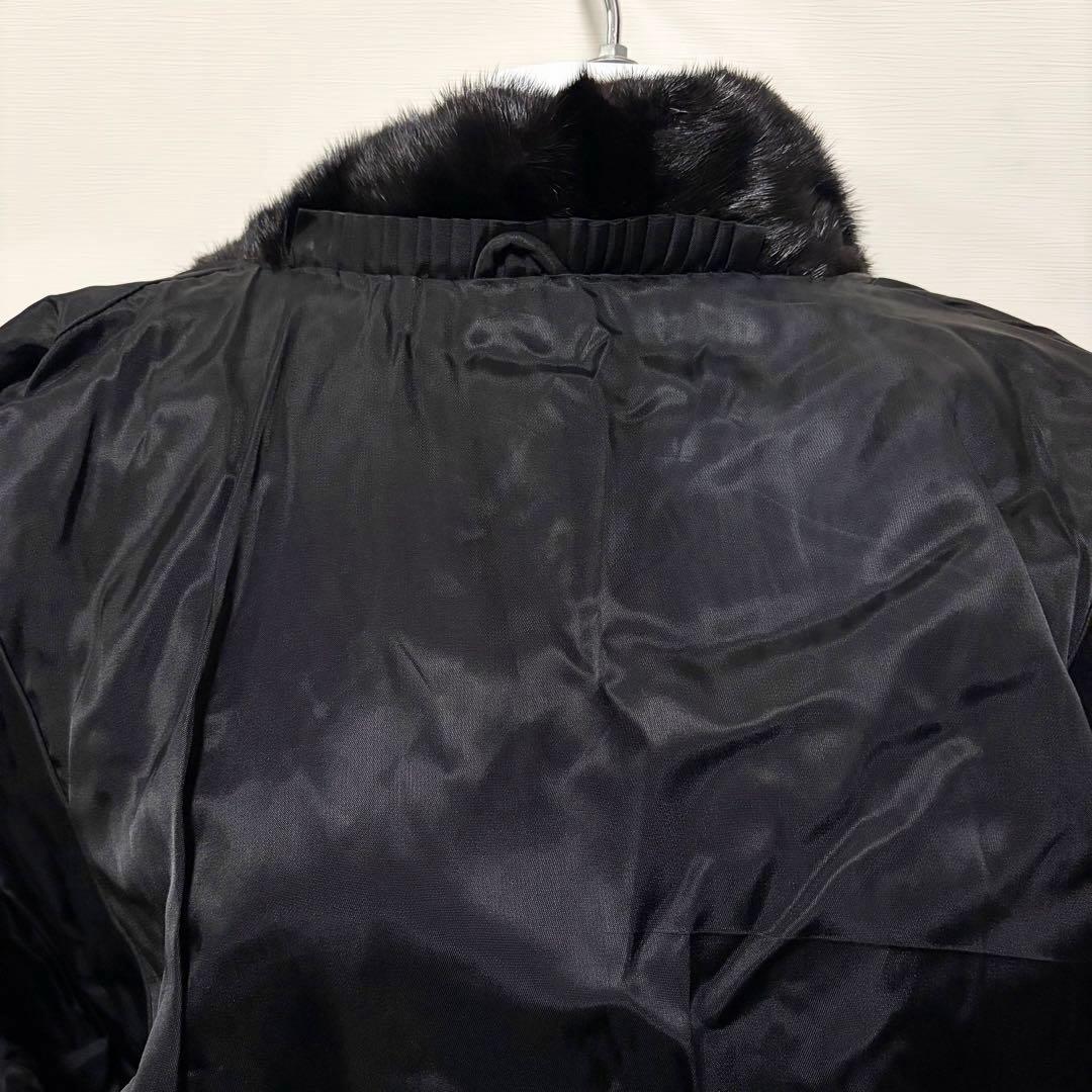 SAGA MINK superb quality ファーコート　ロングコート