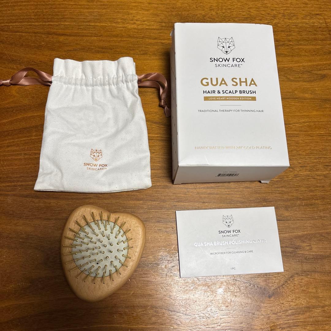 スノーフォックス　ハートブラシ　 FOX