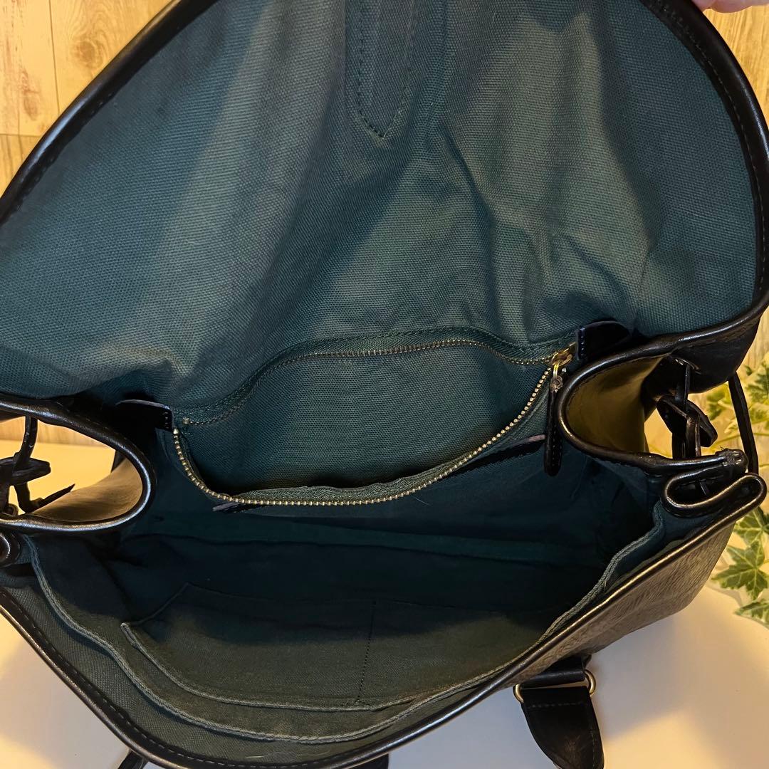 はれ＊☆フェリージ 10/59 ビジネスバッグ ハンドバッグ 黒 本革