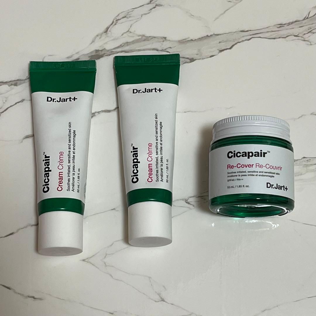 Dr.Jart+シカペアクリーム 50ml×2+シカペアリカバークリーム55ml