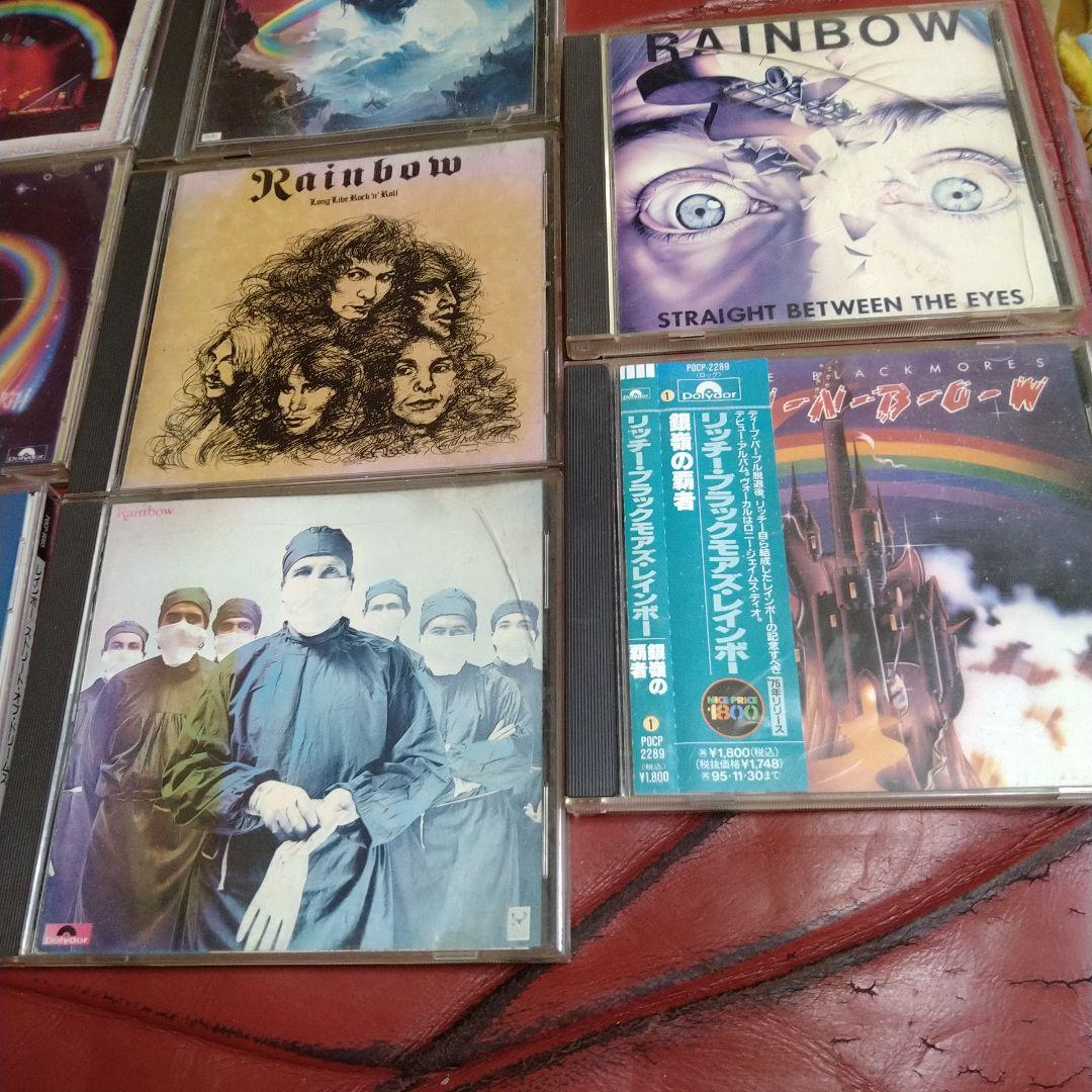 レインボー CD 10枚セット リッチー・ブラックモア ケース破損、傷、変色あり