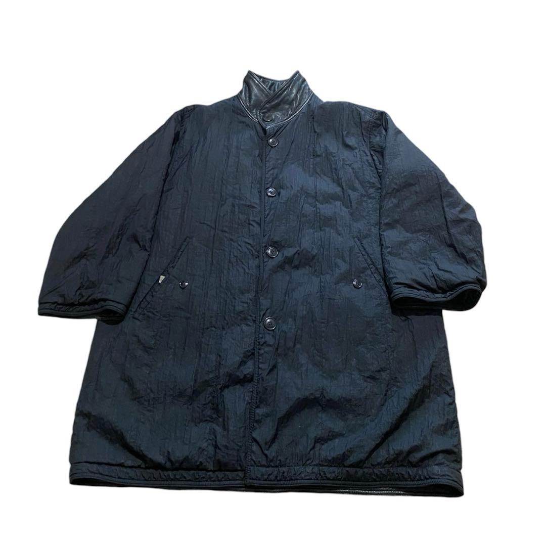 m*o様 i.s issey miyake リバーシブルレザーコート