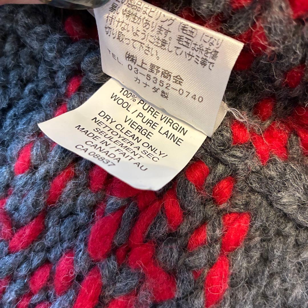 【セール】希少 Schott × KANATA 別注 カウチン L カナダ製