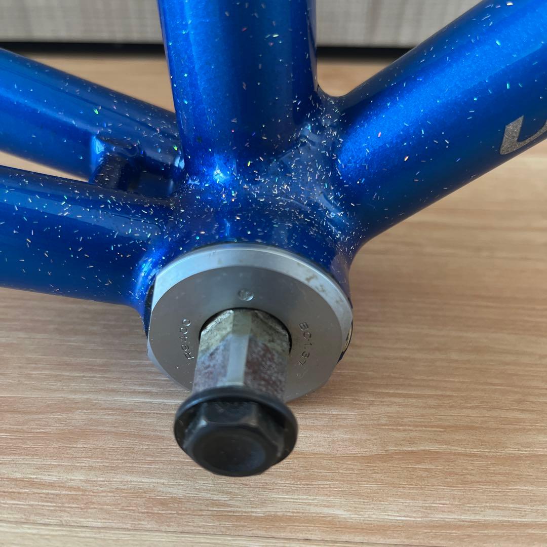 【競輪NJS認定】UMEZAWAフレーム 49cm Hattaヘッド&BB付き