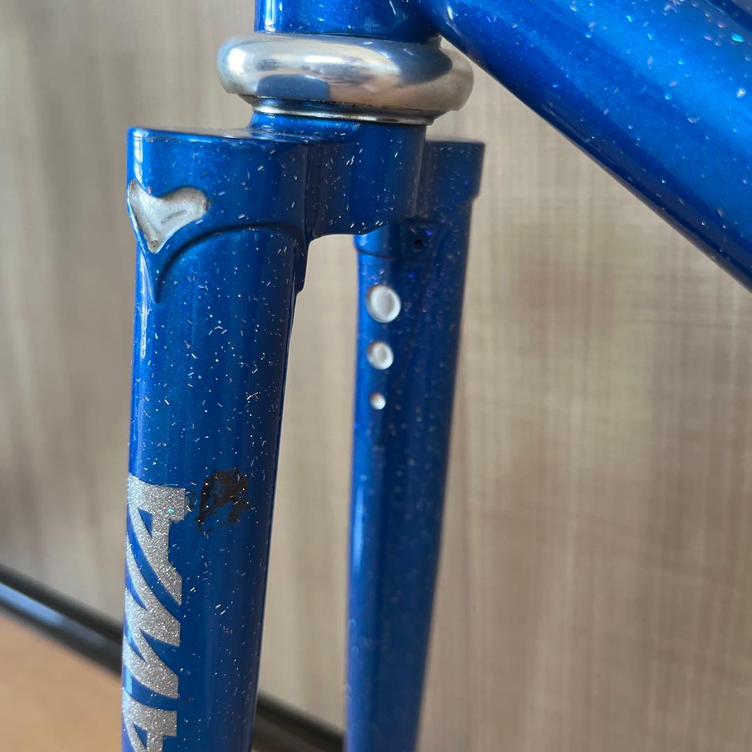 【競輪NJS認定】UMEZAWAフレーム 49cm Hattaヘッド&BB付き