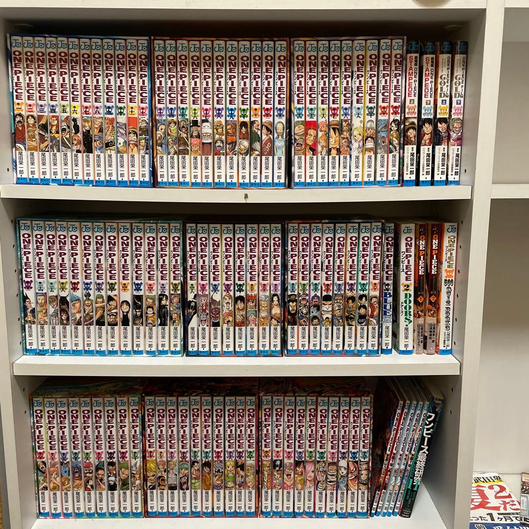 ワンピース1~108巻 漫画BOX付き おまけ付き