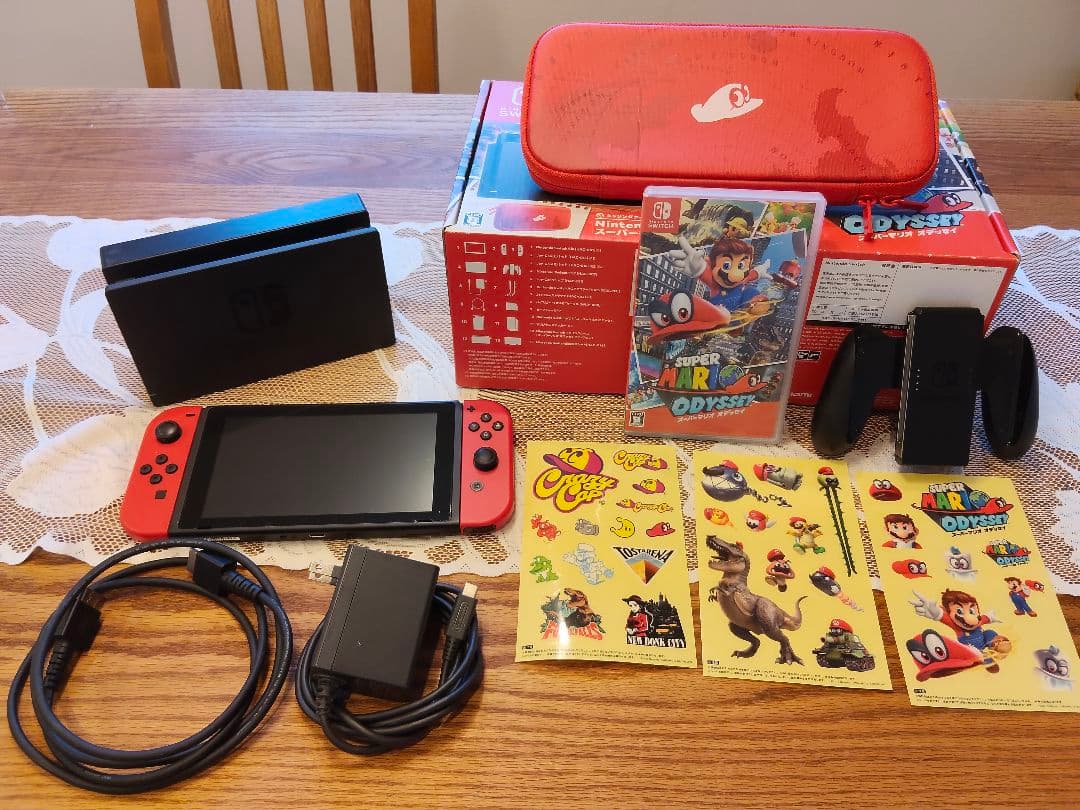 Nintendo Switch スーパーマリオ オデッセイセット　ステッカー