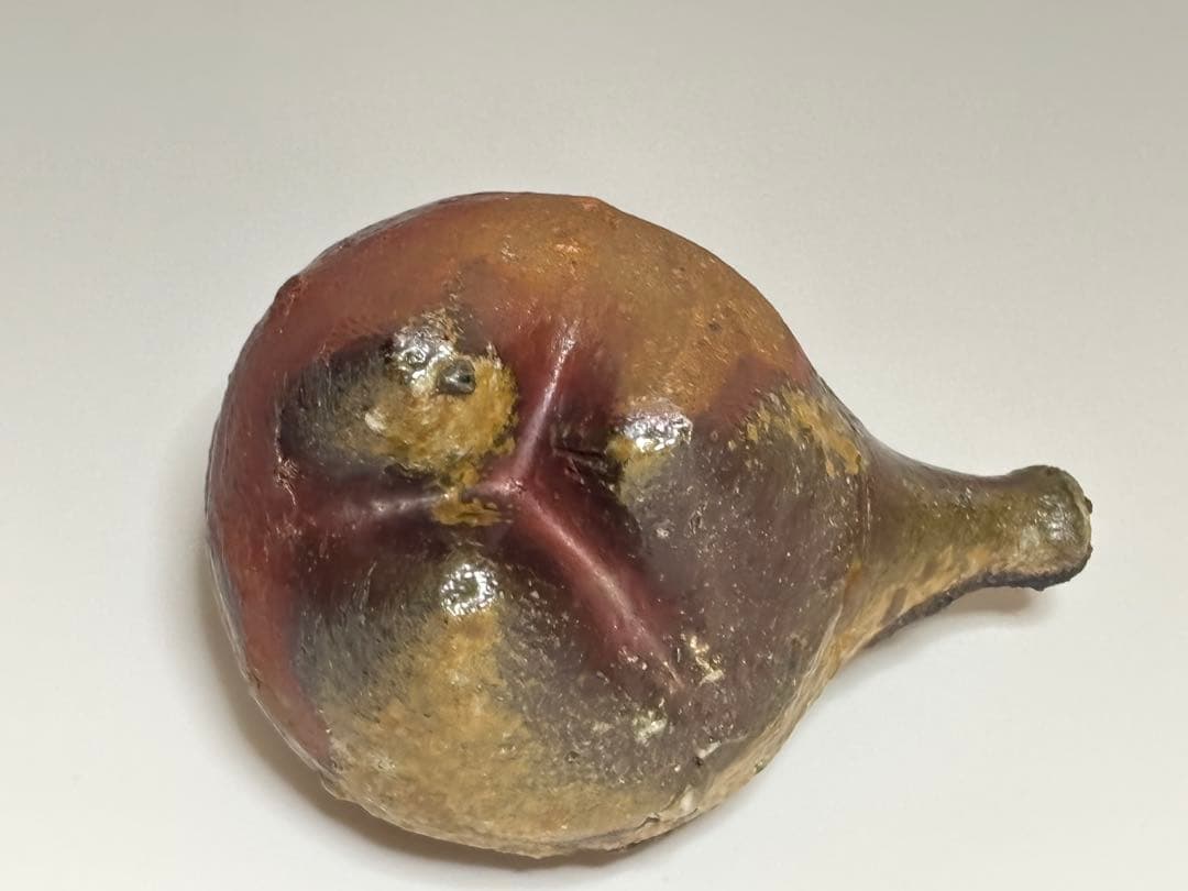 備前酒注ぎ　小出尚永　共箱　　師、原田拾六