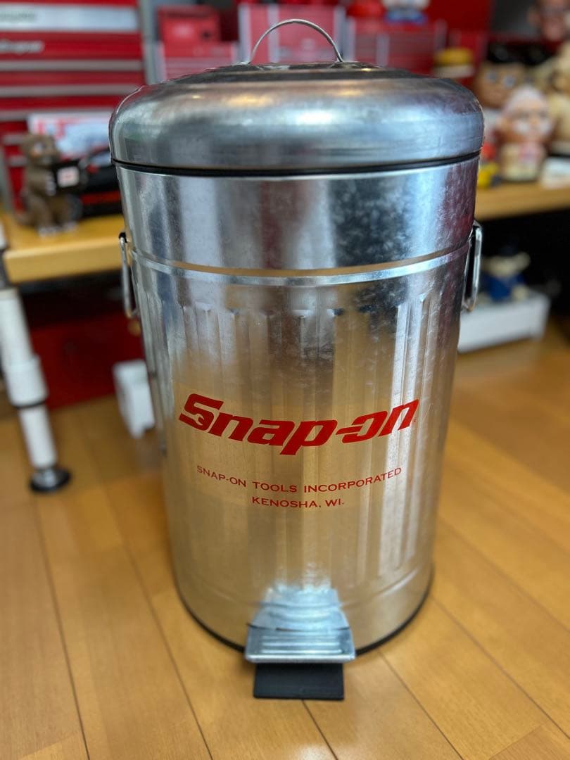 Snap-on ステンレススチール ごみ箱