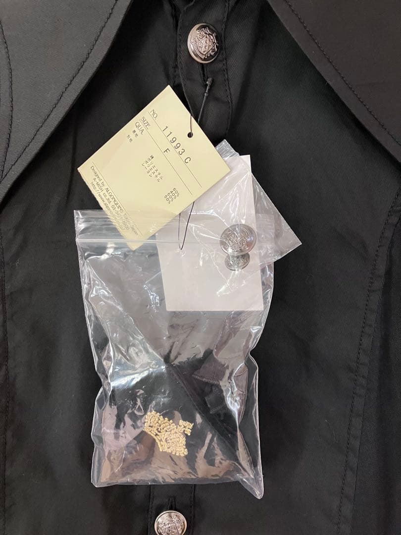 【希少・タグ付未使用】アルゴンキン コウモリ衿ロングブラウス アーカイブ y2k