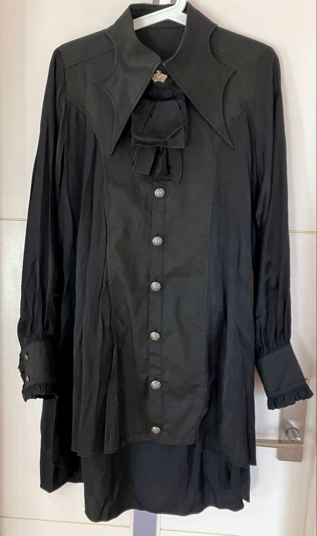 【希少・タグ付未使用】アルゴンキン コウモリ衿ロングブラウス アーカイブ y2k