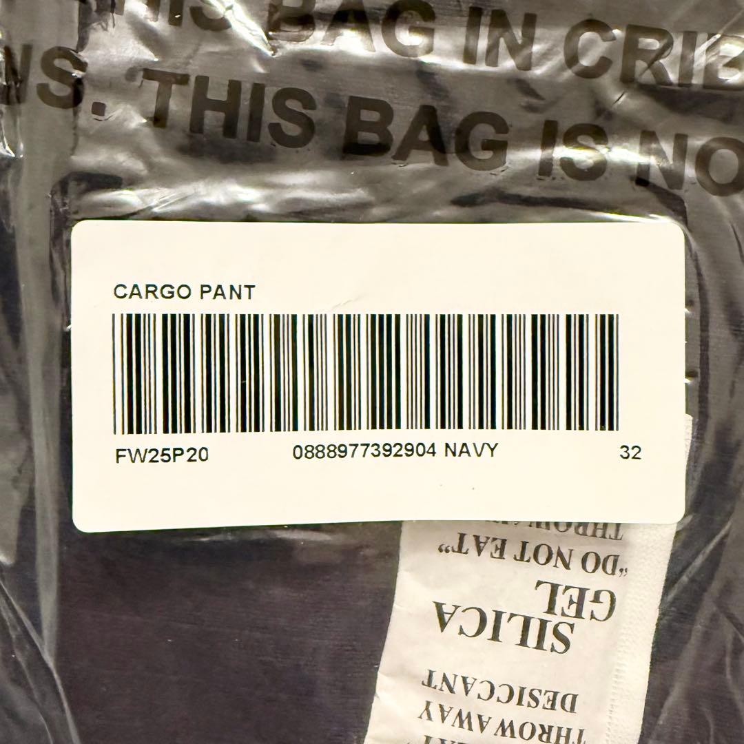 32 Supreme Cargo Pant Navy カーゴパンツ 新作