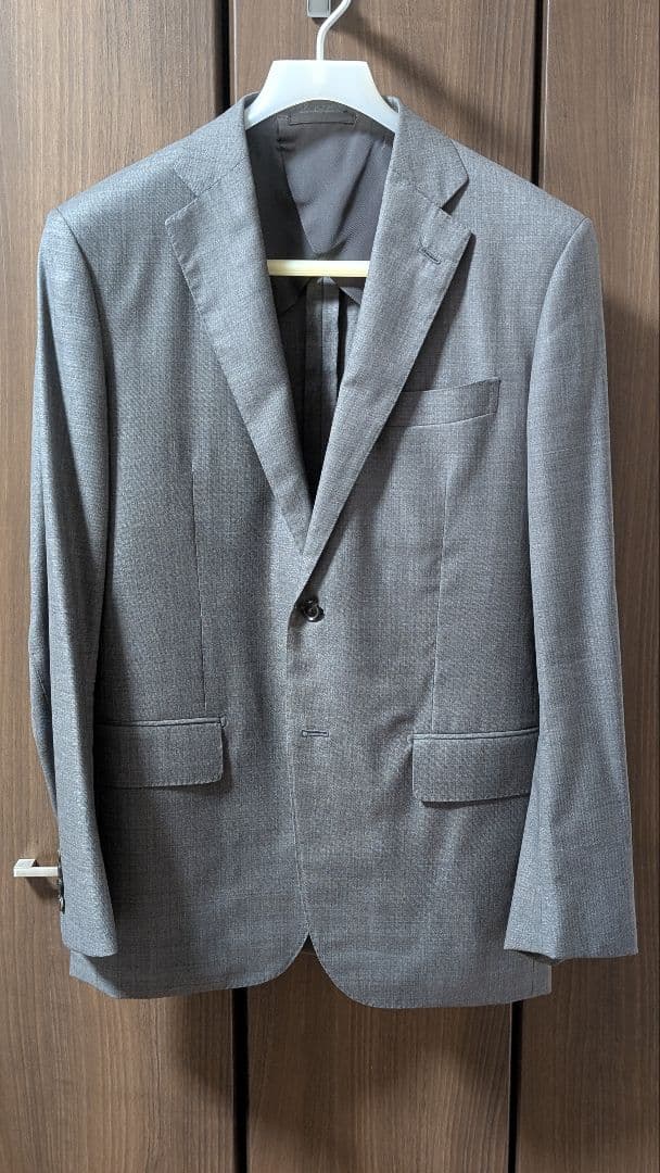 【美品】SHIPS ロロ・ピアーナ スリーピーススーツ ライトグレー