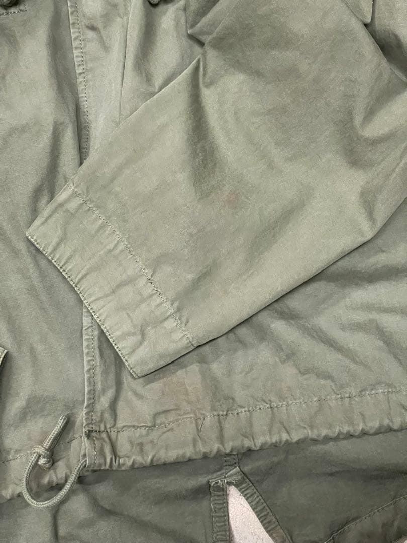 90s oldgap GAP モッズコート　ミリタリージャケット　カーキ