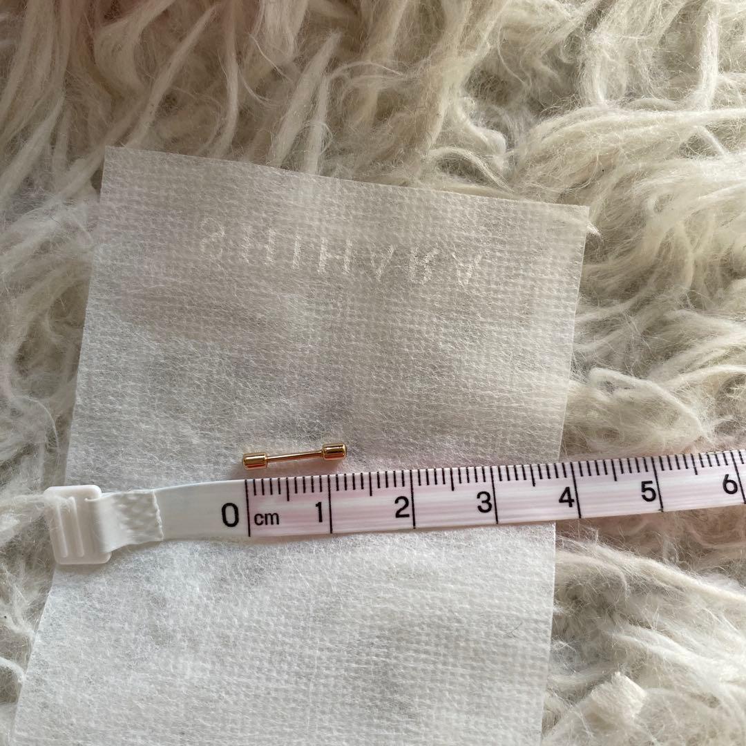 専用商品です。Shihara Diamond Twist Pin Pierce