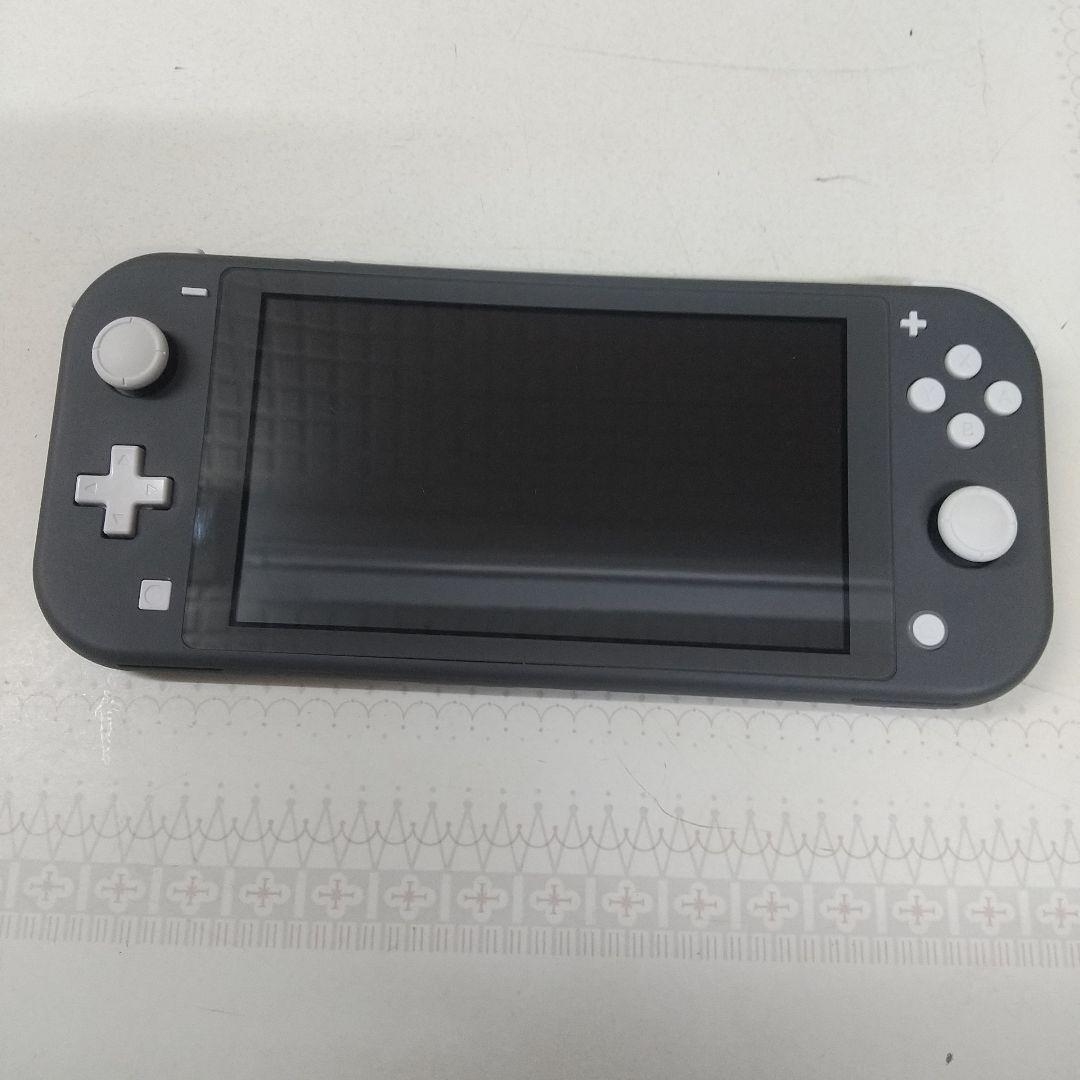 Nintendo Switch Lite グレー箱、説明書付きです。