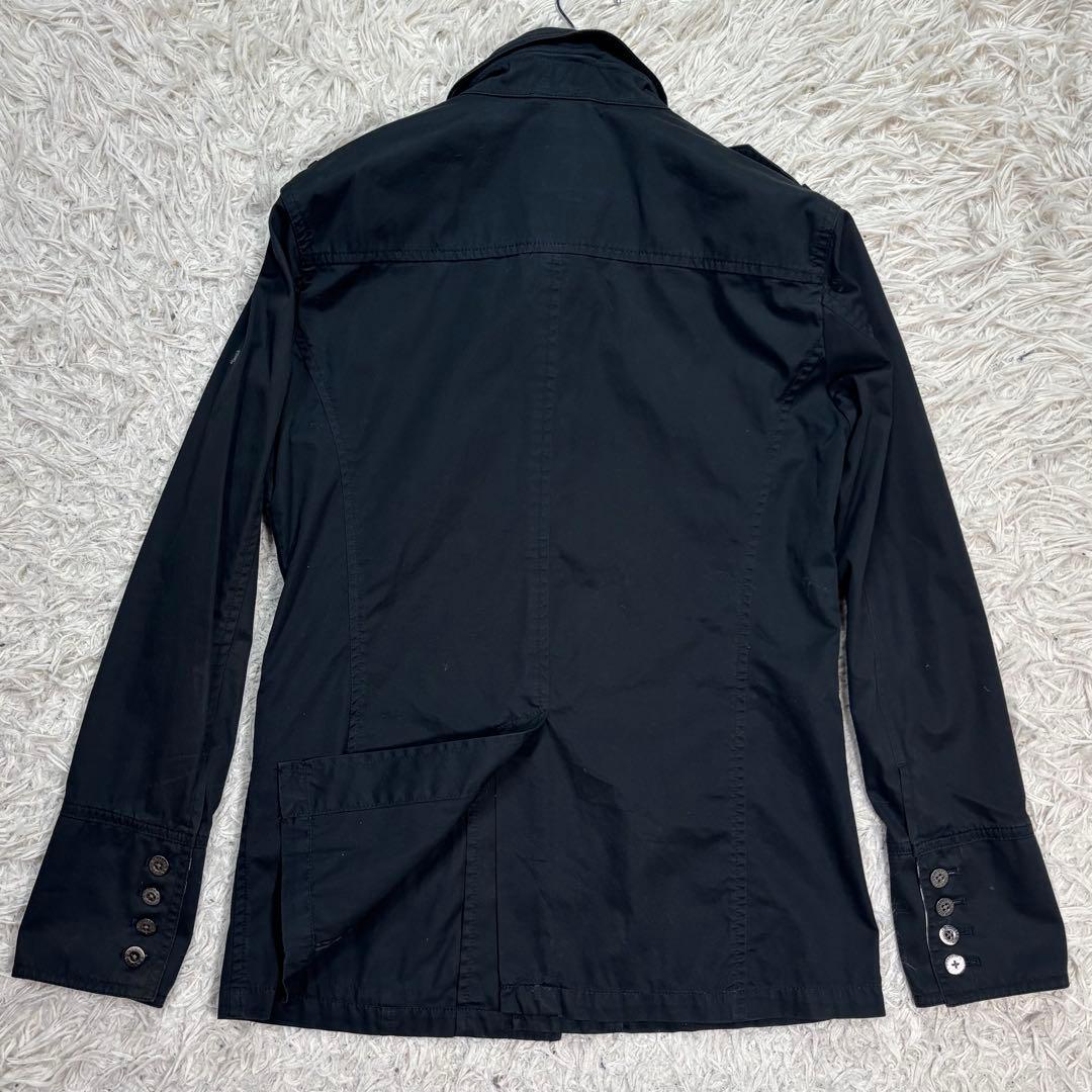 BURBERRY BLACK LABEL ミリタリージャケット　ノバチェック　L