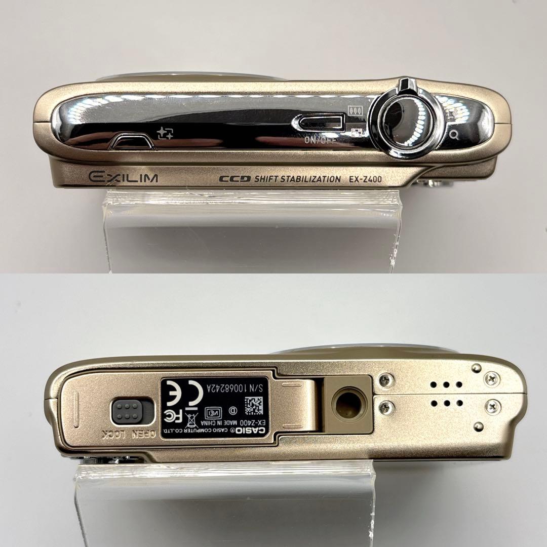 CASIO EXILIM EX-Z400 カシオ　デジカメ　コンデジ　ゴールド