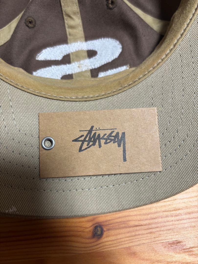 最安値　Stussy Chenille S Low Pro Cap Brown
