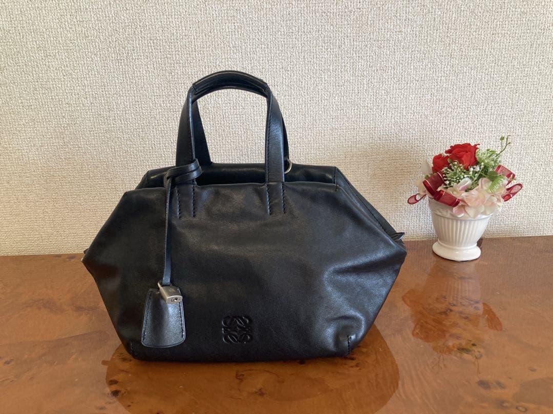 LOEWEロエベ　オリガミ クボ アナグラム　2way ハンドバッグ
