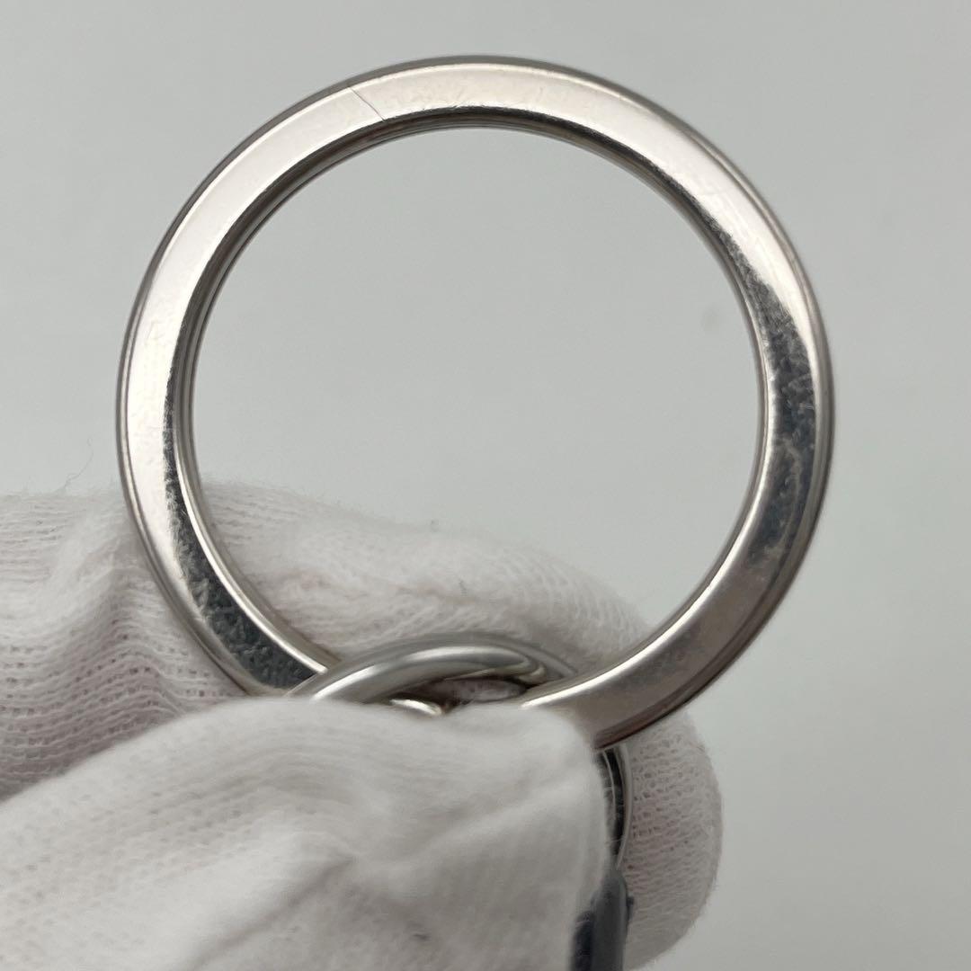 ルイヴィトン モノグラム エクリプス アンシャッペ イニシャル　黒　キーリング