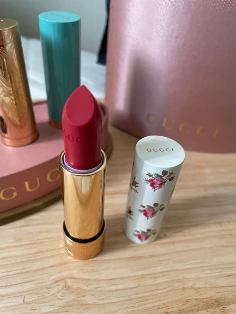 GUCCI リップ3本セットギフトボックス