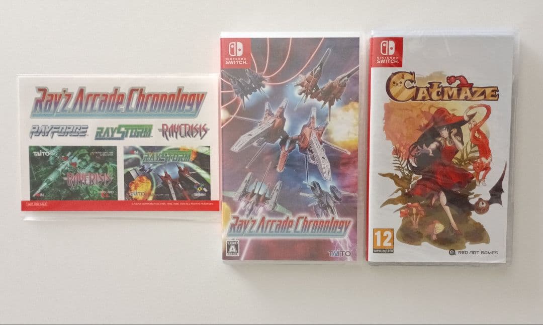 Nintendo Switch Ray's Arcade Chronology & Catmaze