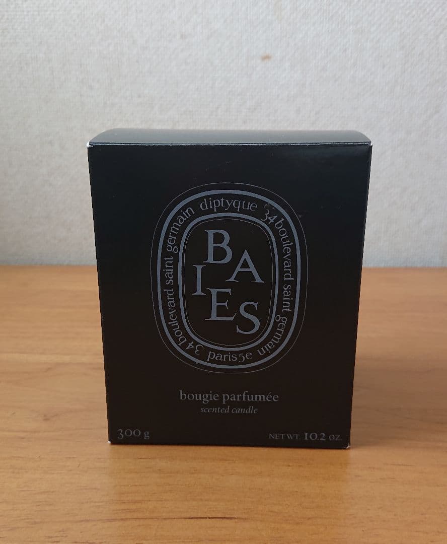 diptyque カラーキャンドル BAIES 300g