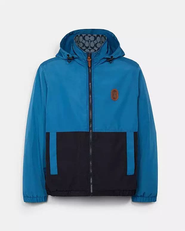 COACH　コーチ　ナイロンジャケット　リバーシブル　ウィンドブレーカー