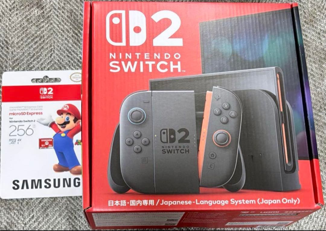 Nintendo Switch 2(日本語・国内専用) +SD256GB