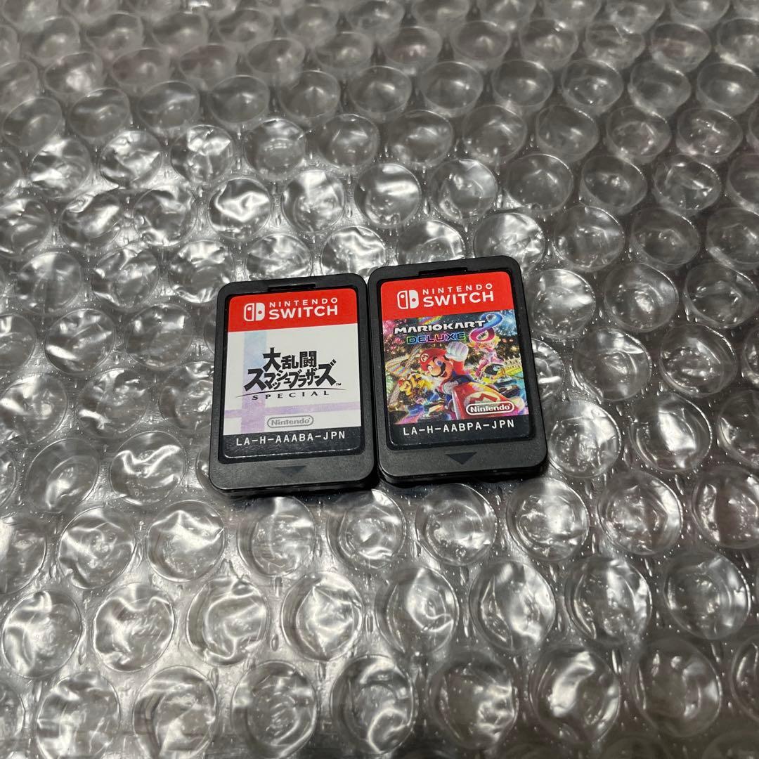 マリオカート8 デラックス　 大乱闘スマッシュブラザーズ　スマブラ　ソフトのみ