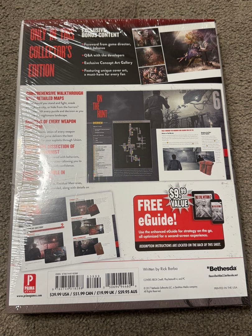 The Evil Within 2 アートブック サイコブレイク2 画集