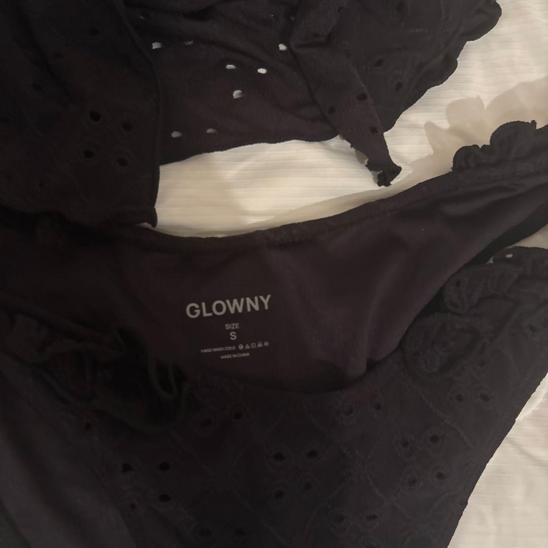 GLOWNY ブラック 水着 Sサイズ